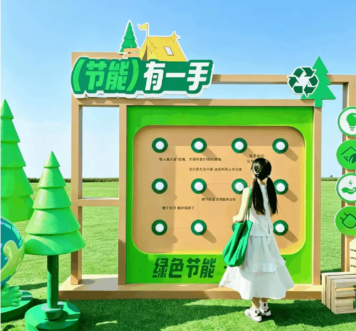 节能拍拍乐互动装置